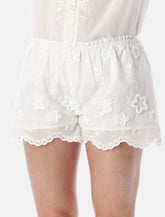 The Garment Fleur embroidered shorts - | Spazio Pritelli
