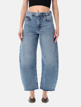 Jeans Frame The Bubble Crop a vita alta - | Spazio Pritelli