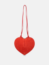 Alaïa Le Cœur dual-material leather bag - | Spazio Pritelli