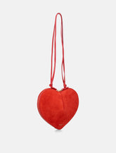 Alaïa Le Cœur dual-material leather bag - | Spazio Pritelli