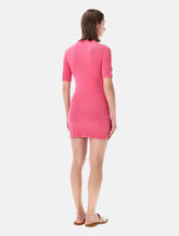 Chloé ribbed cotton Henley mini dress - | Spazio Pritelli