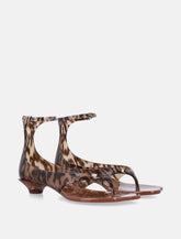 Chloé jungle print Jelly sandals - | Spazio Pritelli