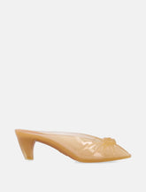 Chloé transparent Jelly knot mules - | Spazio Pritelli