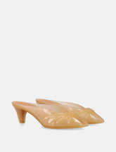 Chloé transparent Jelly knot mules - | Spazio Pritelli