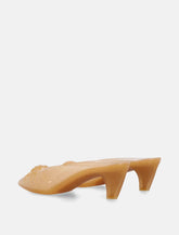 Chloé transparent Jelly knot mules - | Spazio Pritelli