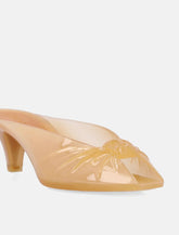 Chloé transparent Jelly knot mules - | Spazio Pritelli
