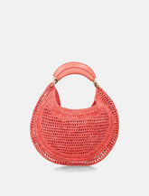 Chloé Summer Banana raffia hobo bag - | Spazio Pritelli
