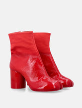 Maison Margiela Tabi leather ankle boots - | Spazio Pritelli