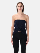 Magda Butrym Rose knit bandeau top - | Spazio Pritelli