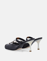 Mules in pelle con punta quadrata MM6 Maison Margiela - | Spazio Pritelli