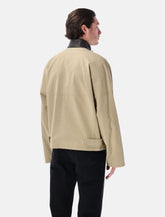 Bottega Veneta compact cotton harrington jacket - | Spazio Pritelli