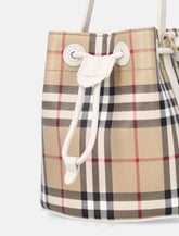 Burberry London mini check bucket bag - | Spazio Pritelli