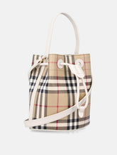 Burberry London mini check bucket bag - | Spazio Pritelli