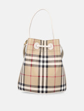 Burberry London mini check bucket bag - | Spazio Pritelli