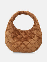 Saint Laurent Icarino quilted suede bag - | Spazio Pritelli