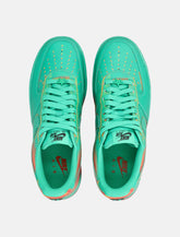 Nike Air Force 1 Low Stadium green and laser orange sneakers - | Spazio Pritelli