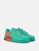 Nike Air Force 1 Low Stadium green and laser orange sneakers - | Spazio Pritelli