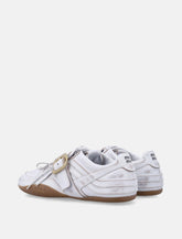 Miu Miu Gymnasium woman's leather sneakers - | Spazio Pritelli