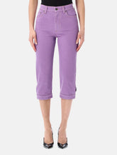Jeans capri denim colorato di Versace - | Spazio Pritelli