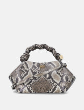 Small Braided Bow Shoulder Bag - | Spazio Pritelli