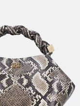 Small Braided Bow Shoulder Bag - | Spazio Pritelli