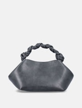 Small Braided Bow Shoulder Bag - | Spazio Pritelli