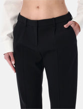 Balenciaga black slim tailored trousers - | Spazio Pritelli