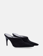 Balenciaga Duchesse suede mules - | Spazio Pritelli