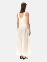 Sessùn Solao long sleeveless Ballerina dress - | Spazio Pritelli