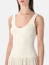 Sessùn Solao long sleeveless Ballerina dress - | Spazio Pritelli
