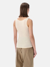 Sessùn Camargo ribbed sleeveless top - | Spazio Pritelli