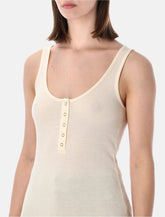 Sessùn Camargo ribbed sleeveless top - | Spazio Pritelli