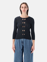 Sessùn Alencar cable-knit jumper - | Spazio Pritelli