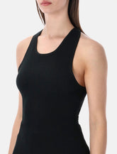 Sessùn Lygia rib-knit fitted top - | Spazio Pritelli