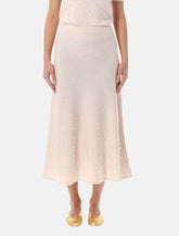 Gonna midi Hypnotic in maglia con perline di Zimmermann - | Spazio Pritelli