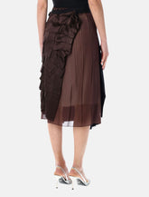 Gonna Patchwork in faille di Prada - | Spazio Pritelli