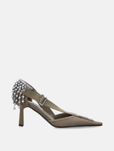 Prada canvas crystal pumps - | Spazio Pritelli