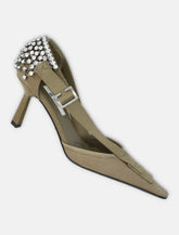 Prada canvas crystal pumps - | Spazio Pritelli