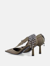 Prada canvas crystal pumps - | Spazio Pritelli
