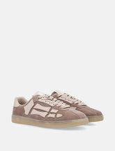 Amiri Pacific Bones Suede Sneakers - | Spazio Pritelli