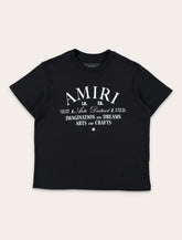 T-shirt nera Arts District di Amiri Kids - | Spazio Pritelli
