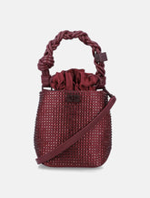 Borsa a secchiello Mini Bou con strass - | Spazio Pritelli