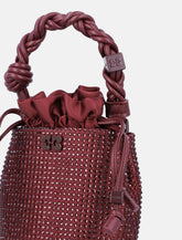 Borsa a secchiello Mini Bou con strass - | Spazio Pritelli