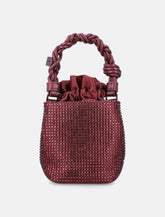 Borsa a secchiello Mini Bou con strass - | Spazio Pritelli