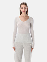 American Vintage Massachusetts ribbed T-shirt - | Spazio Pritelli