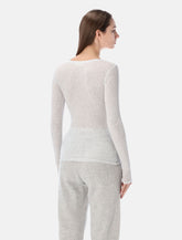 American Vintage Massachusetts ribbed T-shirt - | Spazio Pritelli