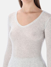 American Vintage Massachusetts ribbed T-shirt - | Spazio Pritelli