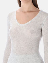 American Vintage Massachusetts ribbed T-shirt - | Spazio Pritelli