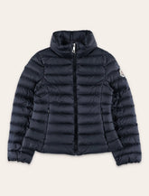 Piumino bambina Moncler Ige con cappuccio - | Spazio Pritelli