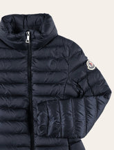 Piumino bambina Moncler Ige con cappuccio - | Spazio Pritelli